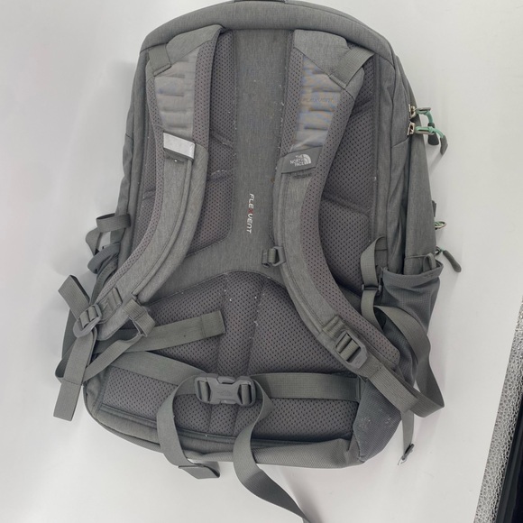 The North Face /// Grey and Teal Backpack - Picture 2 of 7